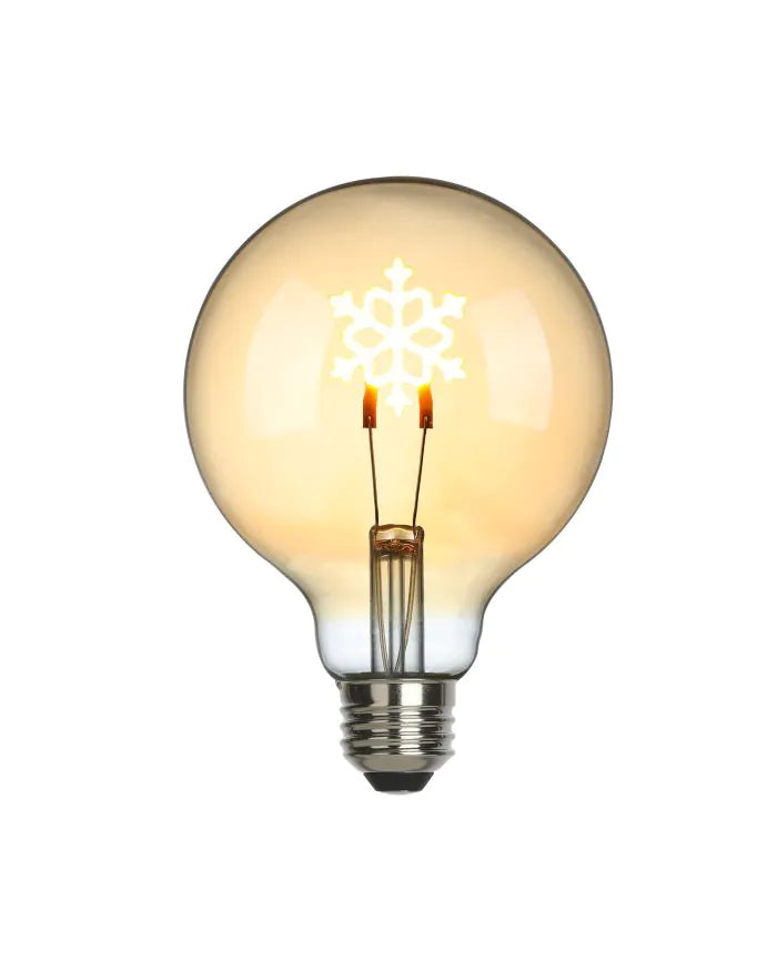SOMPEX Schneeflocke LED-Filament Leuchtmittel Glühbirne E27