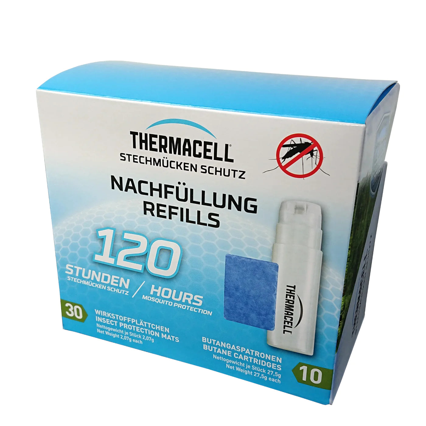 ThermaCell Mückenschutz Nachfüllpack R-10, 120 Stunden Aktivschutz