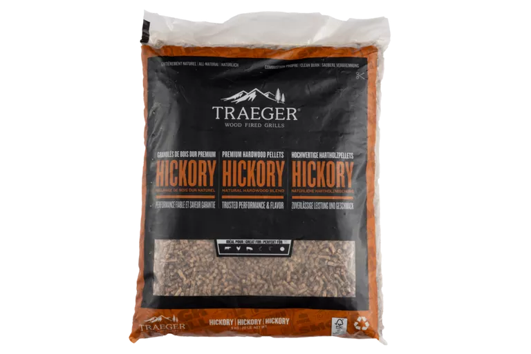 Traeger Hickory BBQ Holzpellets 9 kg - FSC