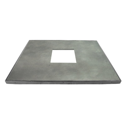 Clifton Comfort - Standing Table Grey (inkl. Glasaufsatz), verschiedene Tischplatten