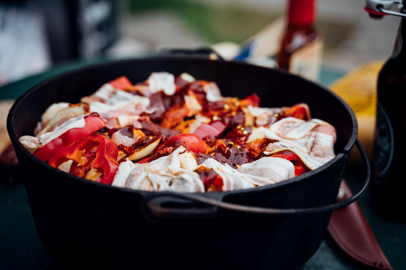 Das beste Schichtfleisch-Rezept für den Dutch Oven