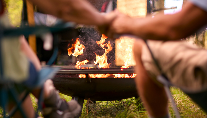 Camping-Feuerstellen