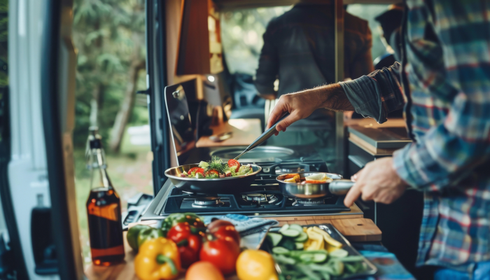 Camping-Küche