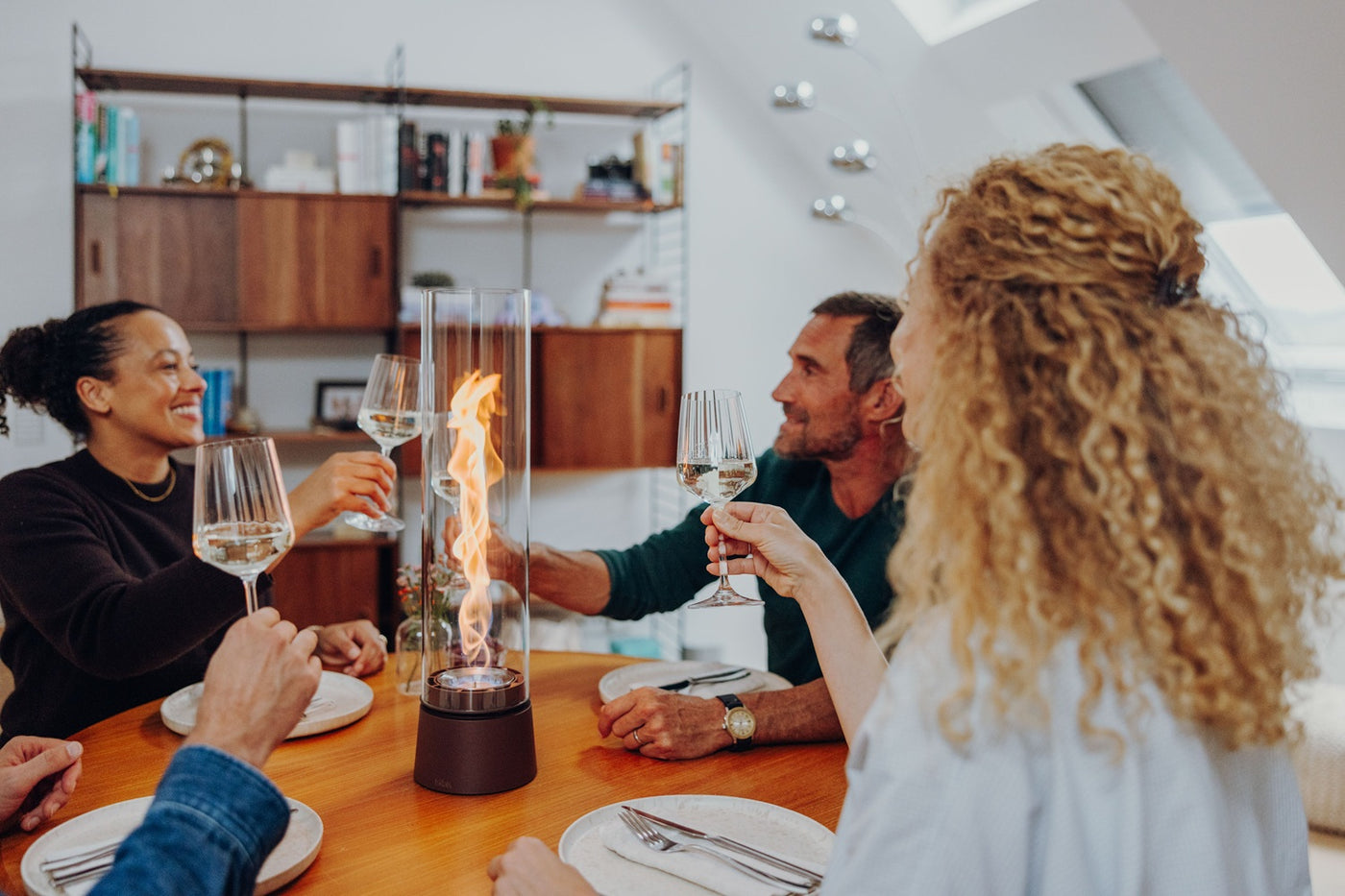 höfats SPIN air 1200 Tischfeuer