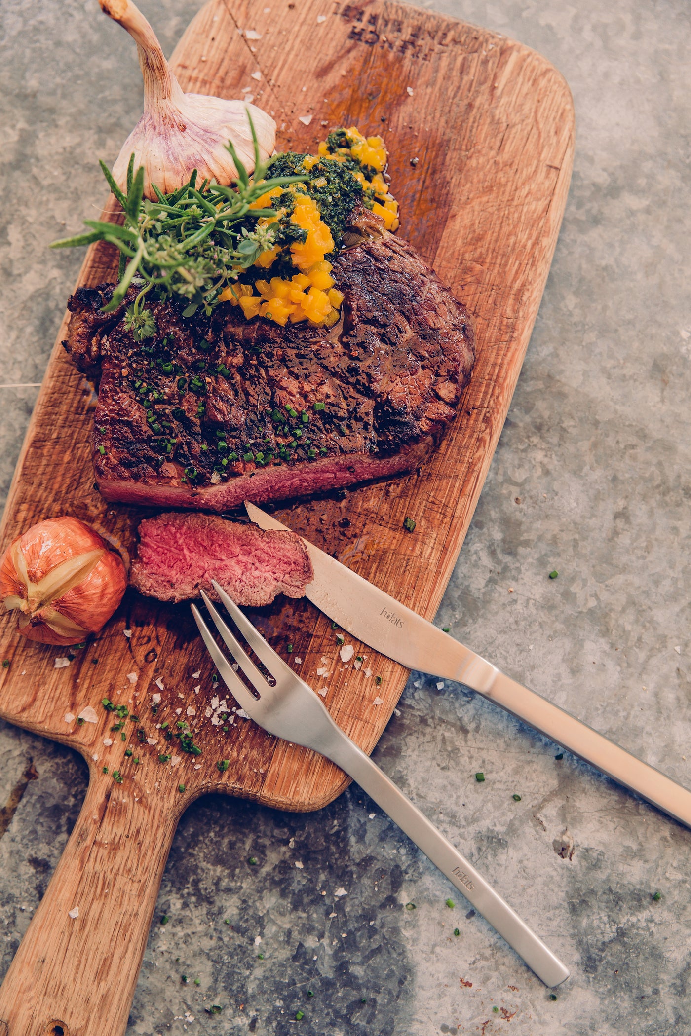 höfats Steakbesteck aus Edelstahl, 8-teilig