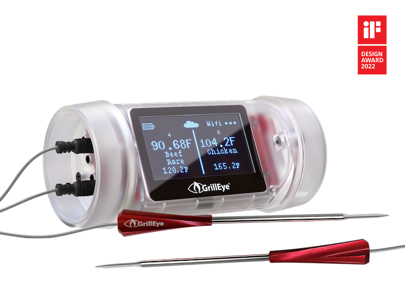 GrillEye Max Smart Pack Grillthermometer inkl. 2 Sonden