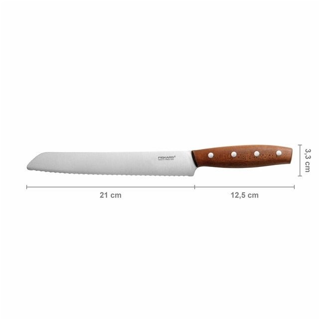 Fiskars Norr Brotmesser, 21 cm