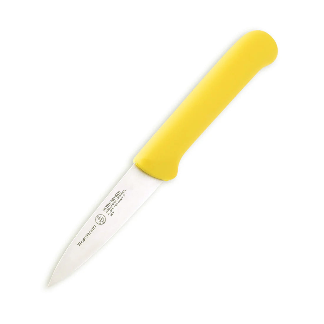Messermeister Petite Messer, Gelber Spear Point Spick Messer 7,5 cm