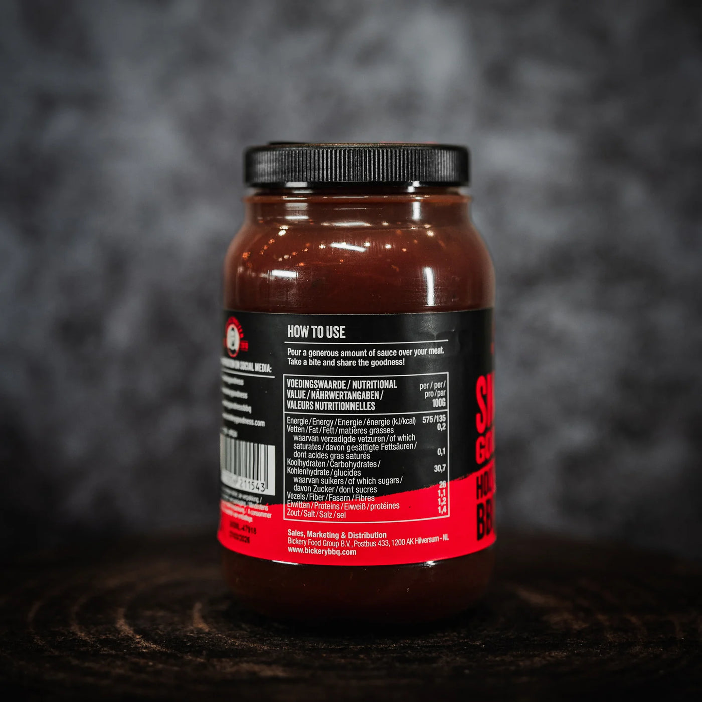 Jord Althuizen BBQ-Sauce Holy Smoke that's hot, 500ml