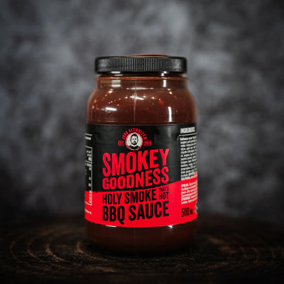 Jord Althuizen BBQ-Sauce Holy Smoke that's hot, 500ml