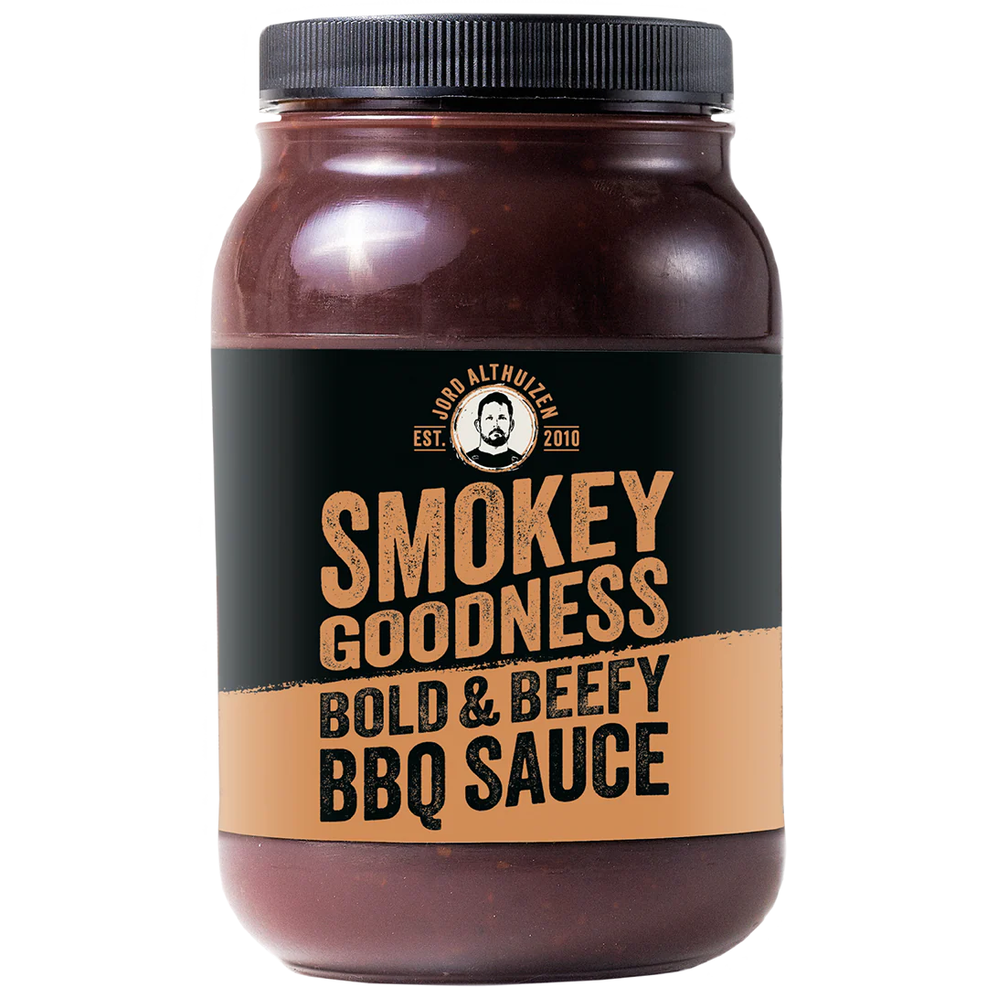 Jord Althuizen BBQ-Sauce Bold and Beefy, 500ml