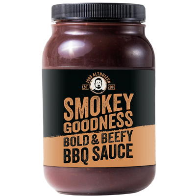 Jord Althuizen BBQ-Sauce Bold and Beefy, 500ml