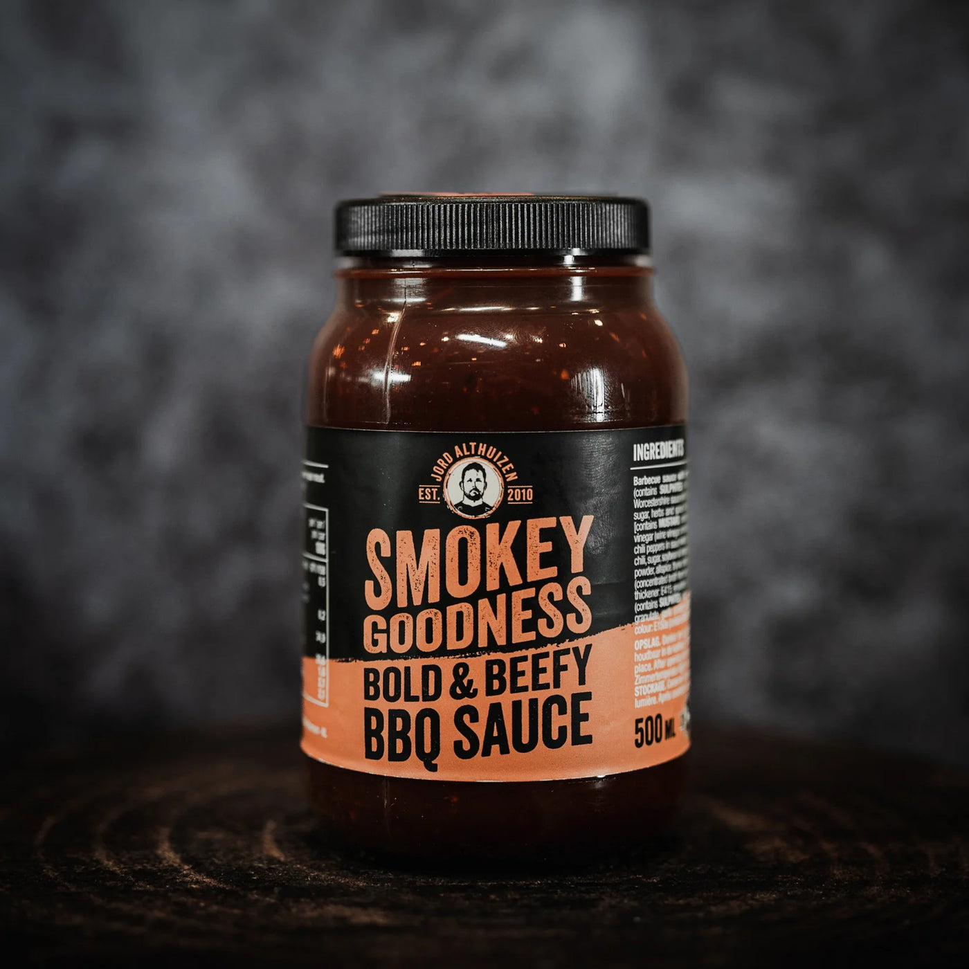 Jord Althuizen BBQ-Sauce Bold and Beefy, 500ml
