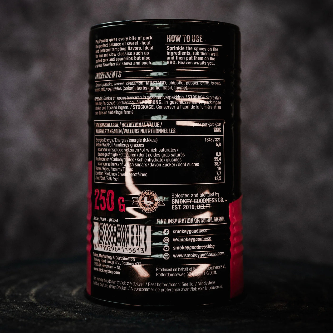Jord Althuizen BBQ Pig Powder, 250g