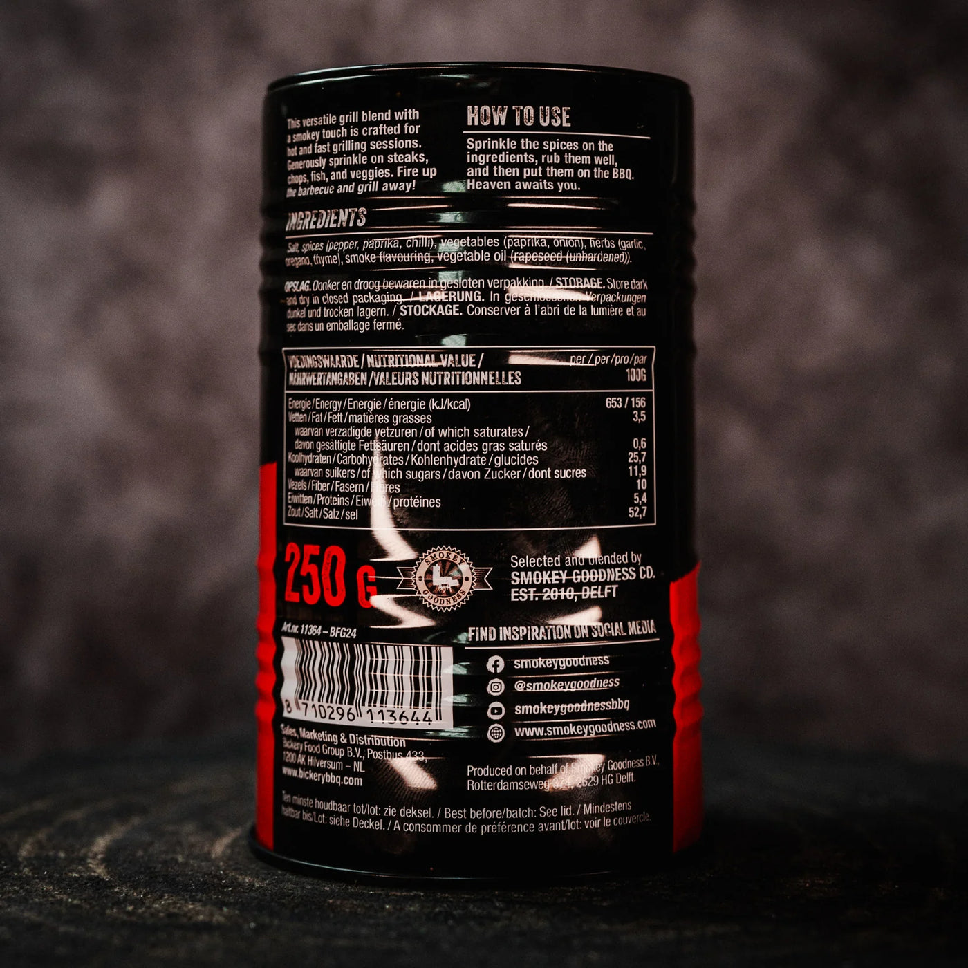 Jord Althuizen BBQ Rub Grill Blend, 250g