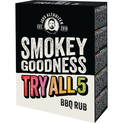 Jord Althuizen BBQ Rub Try All 5, 150 g