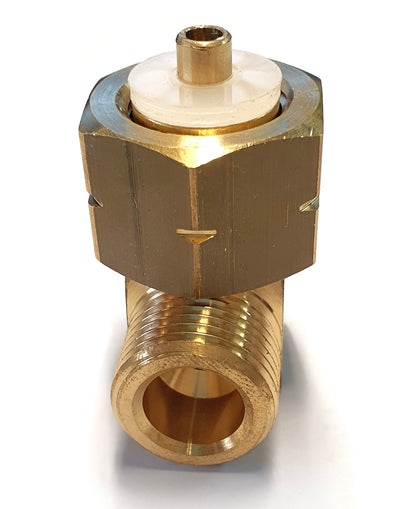 TGO Winkelanschluß für Adapter Kombi-ÜM W 21.8 x 1/14“ LH x W 21.8 x 1/14“ LH AG