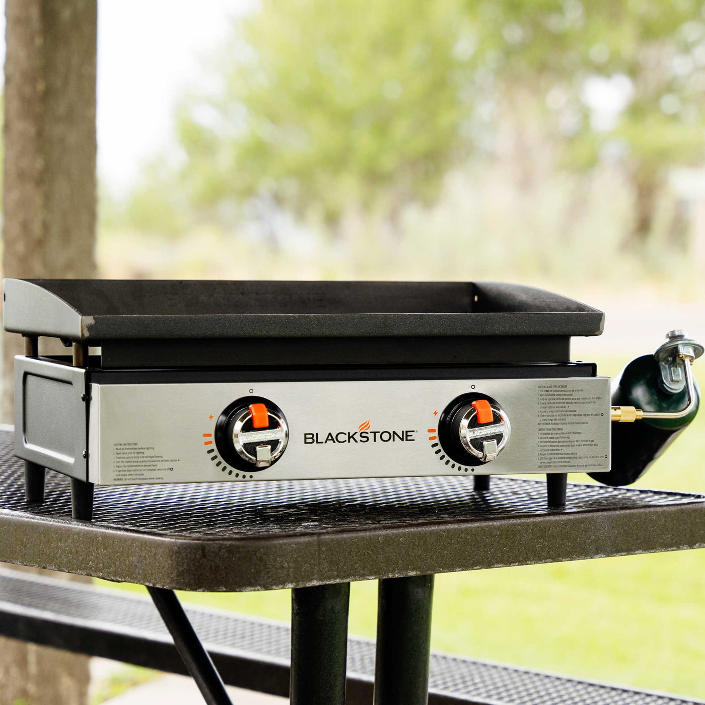 Blackstone 22" Griddle Tischgrill 7 kW mit 2 Brennern - 2 Ausführungen