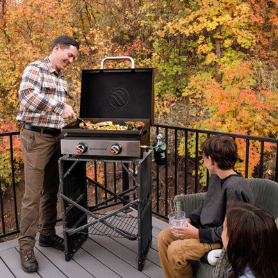 Blackstone 22" Griddle Tischgrill 7 kW mit 2 Brennern - 2 Ausführungen