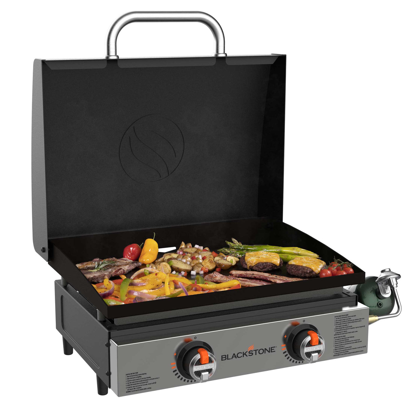 Blackstone 22" Griddle Tischgrill 7 kW mit 2 Brennern - 2 Ausführungen