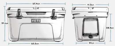 Yeti Tundra 35 Kühlbox 25,4 L cool Box, Tan