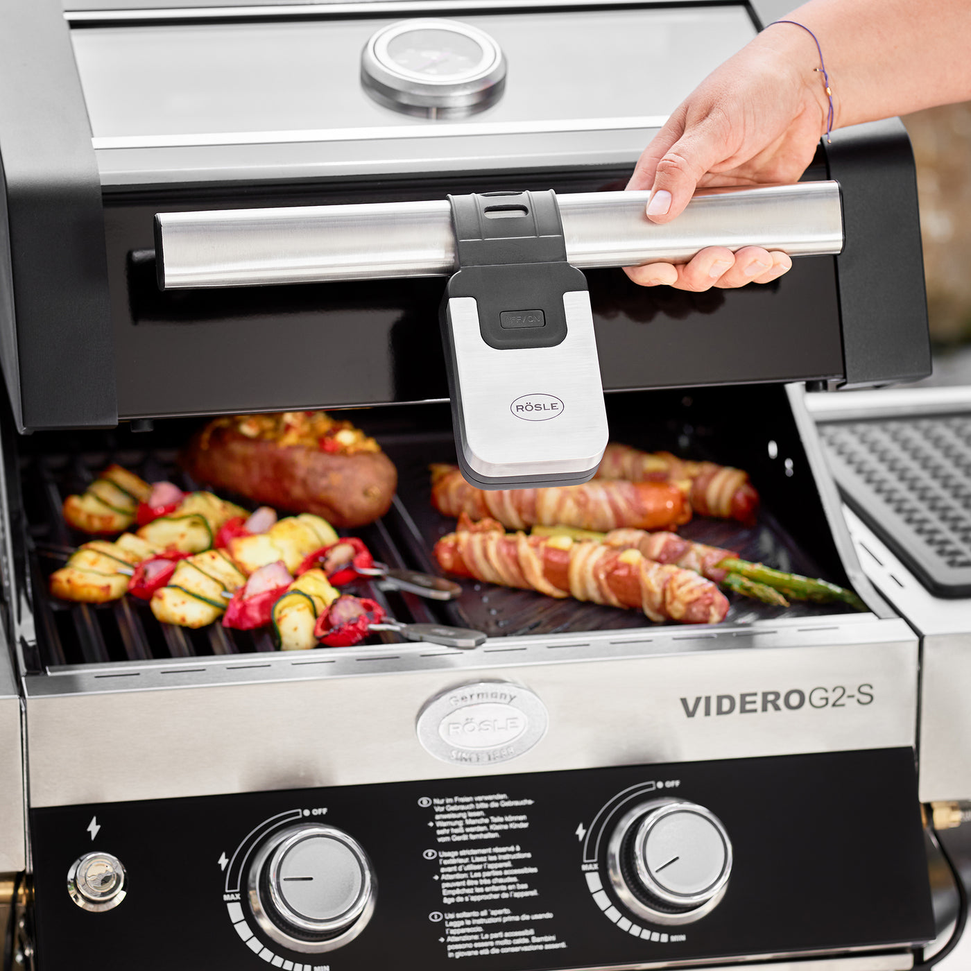 Rösle Universal BBQ LED Griffleuchte