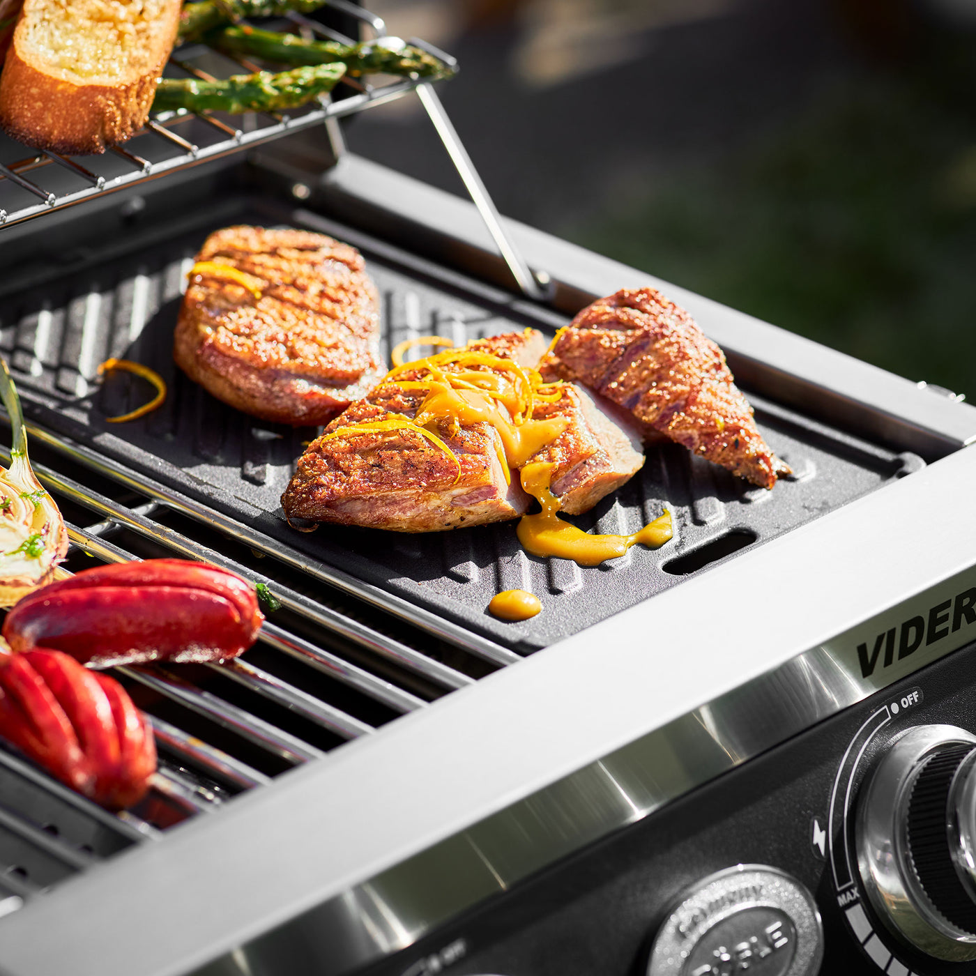 Rösle Grillplatte Videro G2-P/E2-P 19x32 cm