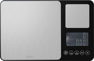 Witt Küchenwaage mit Digitalanzeige, 1 g - 10 kg