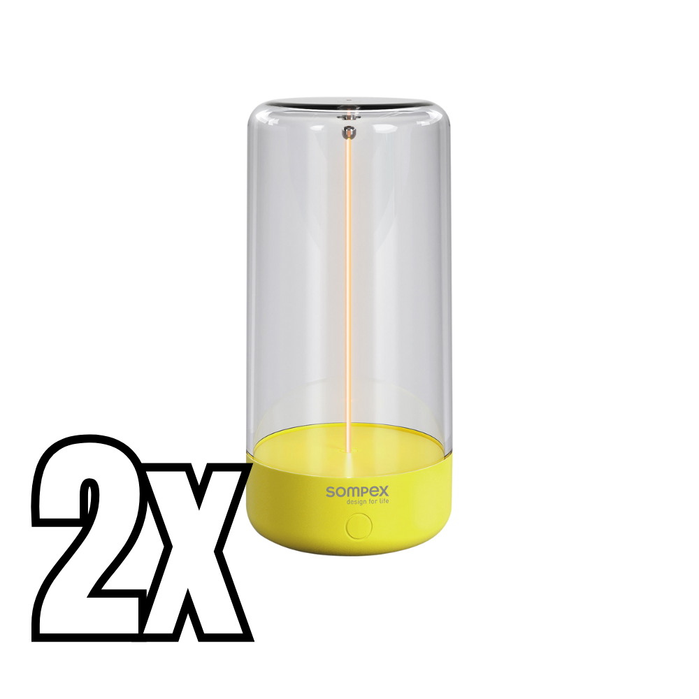 SOMPEX Pulse Akku-Tischleuchte, Doppelpack