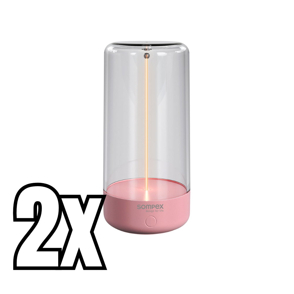 SOMPEX Pulse Akku-Tischleuchte, Doppelpack