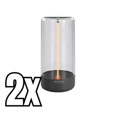 SOMPEX Pulse Akku-Tischleuchte, Doppelpack