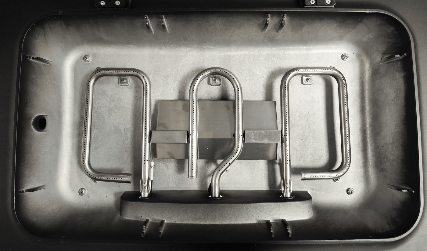 Everdure FURNACE Gasgrill mit Doppelboden, matt stone