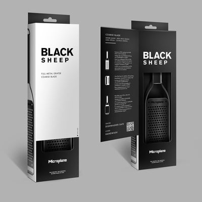 Microplane Black Sheep Serie - grobe Reibe
