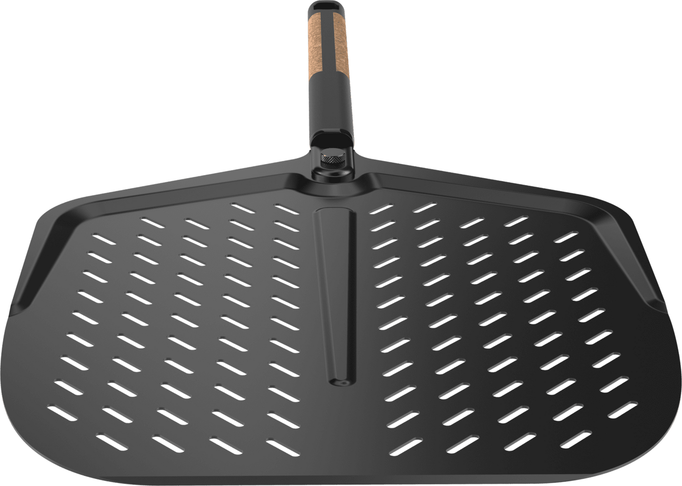 Witt Pizza-Schieber, Aluminium Black Edition, Korkgriff 14"