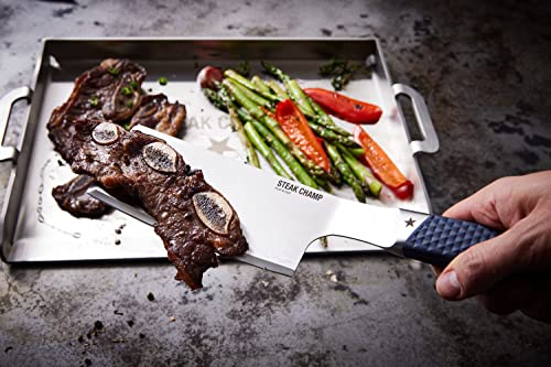 Steak Champ Flip & Cut Spatula und Wender