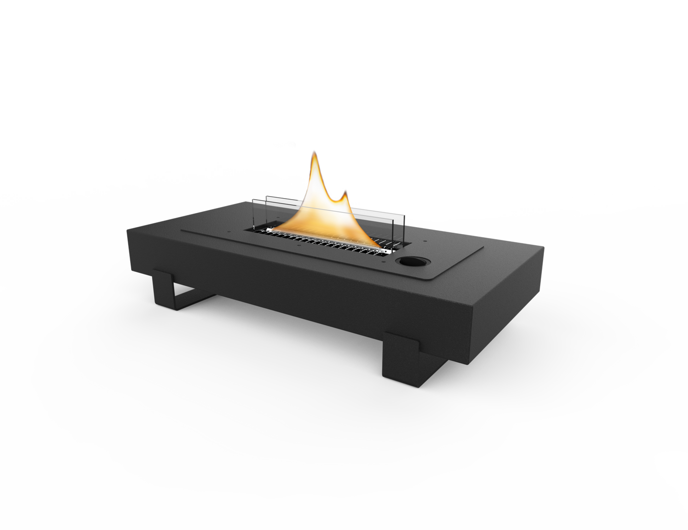 Tenderflame Tischfeuer Table Mountain 180 black