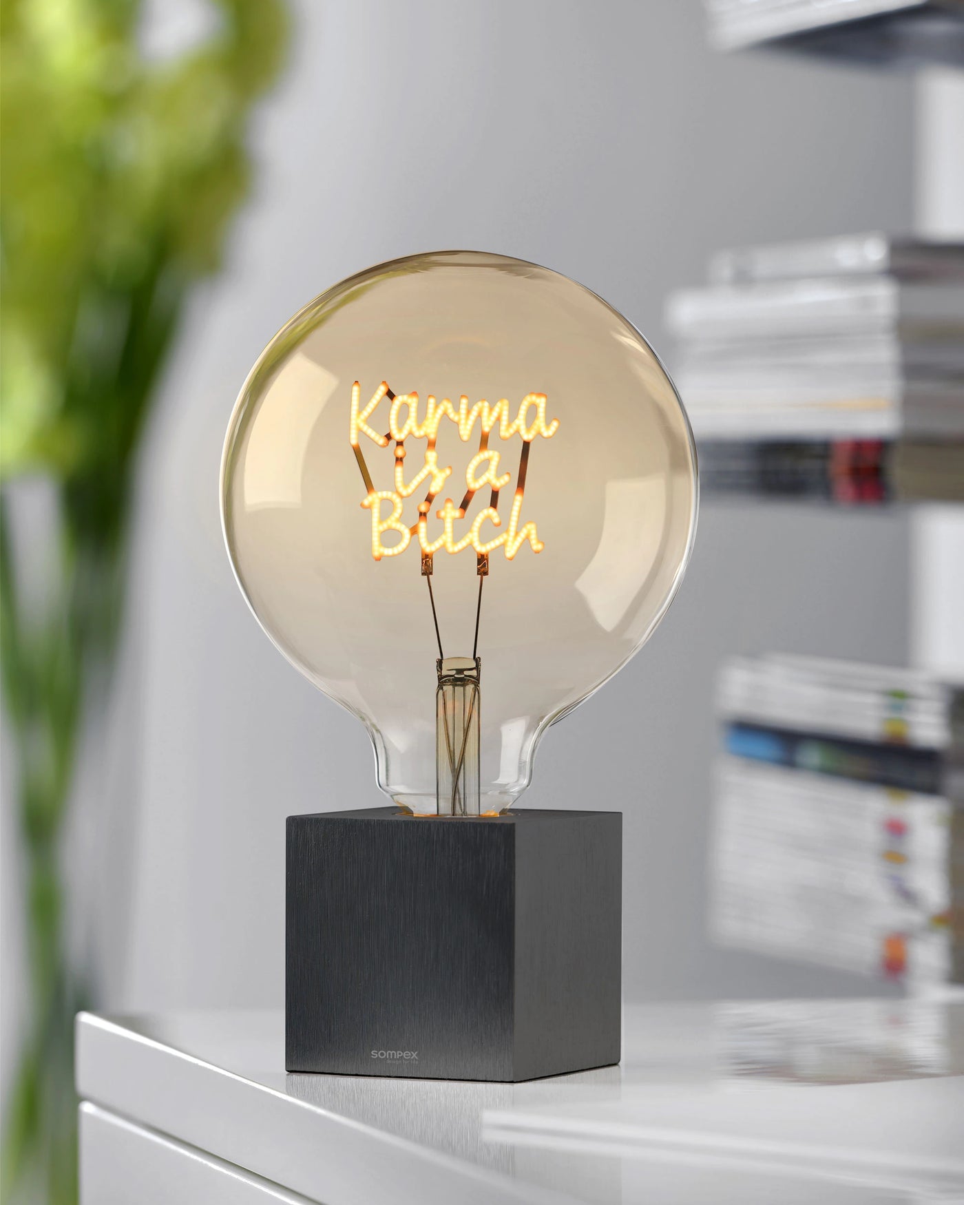 SOMPEX LED-Filament Glühbirne E27 - Schriftzüge