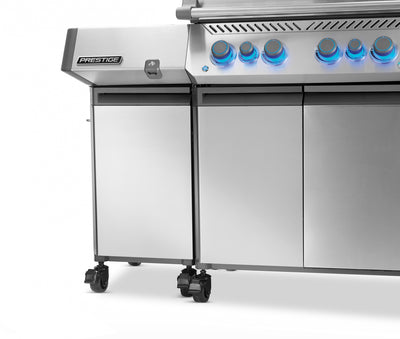 Napoleon Prestige Unterschrank-Set, Edelstahl, links und rechts