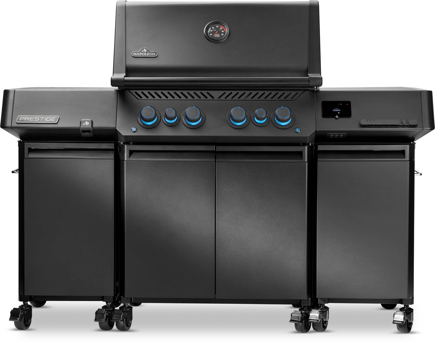 Napoleon Phantom Prestige Unterschrank-Set, mattschwarz – links & rechts