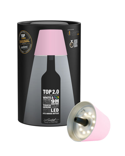 SOMPEX TOP 2.0 LED RGBW-Akku-Flaschenleuchte für In-/Outdoor, 1,3W