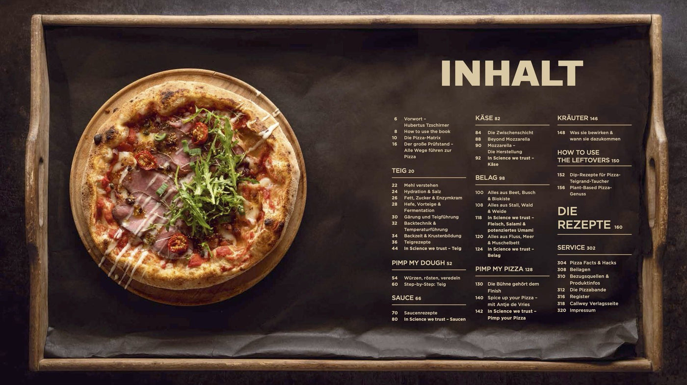 In Pizza we Crust Die Welt is(s)t eine Scheibe Pizza Buch