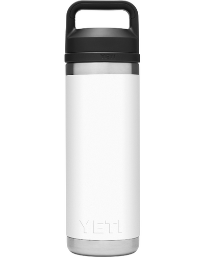 Yeti Rambler 18 Oz (532 ml) Flasche mit Chug Cap, weiß