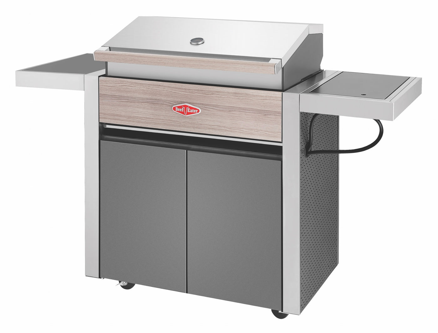 BeefEater Discovery® 1500 Serie - 4-Brenner Grillwagen inkl. Seitenbrenner 20kW