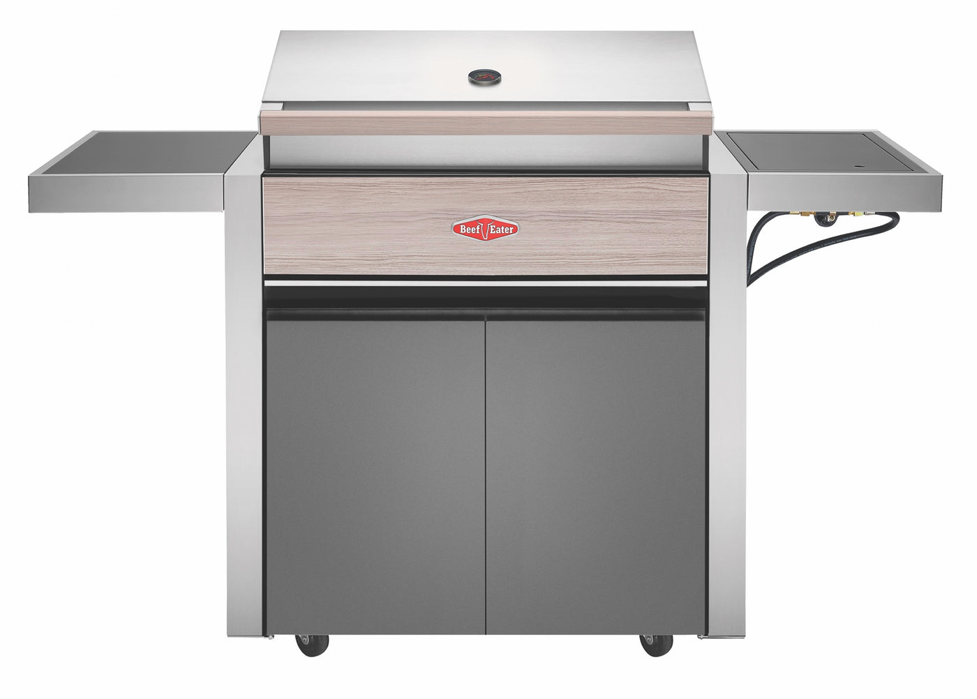 BeefEater Discovery® 1500 Serie - 4-Brenner Grillwagen inkl. Seitenbrenner 20kW