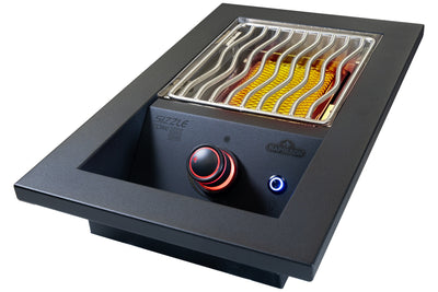 Napoleon 700-Series Sizzle Zone klein, mattschwarz