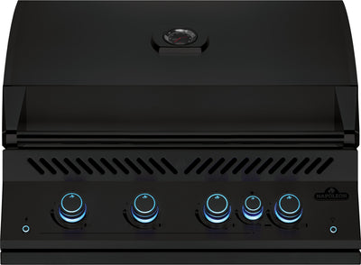 Napoleon 700-Series 32" mattschwarz Einbaugrill, inkl. Drehspieß