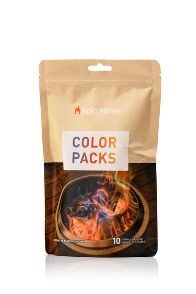 Solo Stove Color Packs, Buntes Feuerpulver, 10er Pack