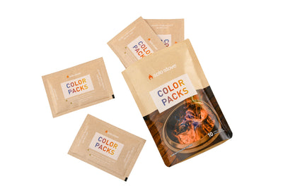 Solo Stove Color Packs, Buntes Feuerpulver, 10er Pack