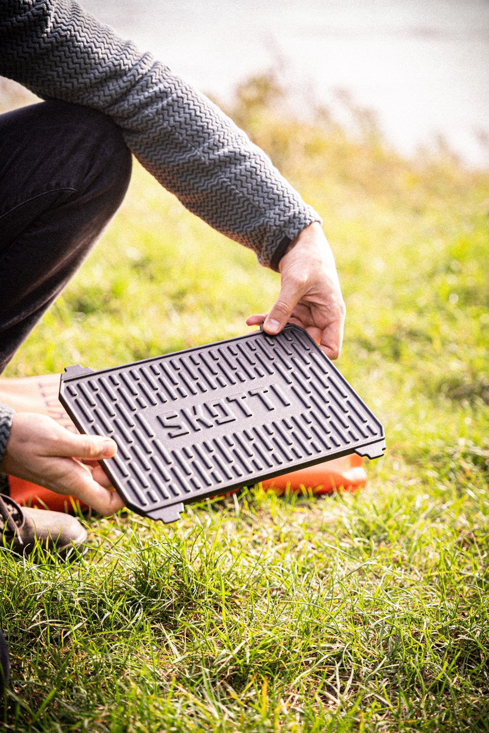 SKOTTI KAST Grillplatte aus Gusseisen