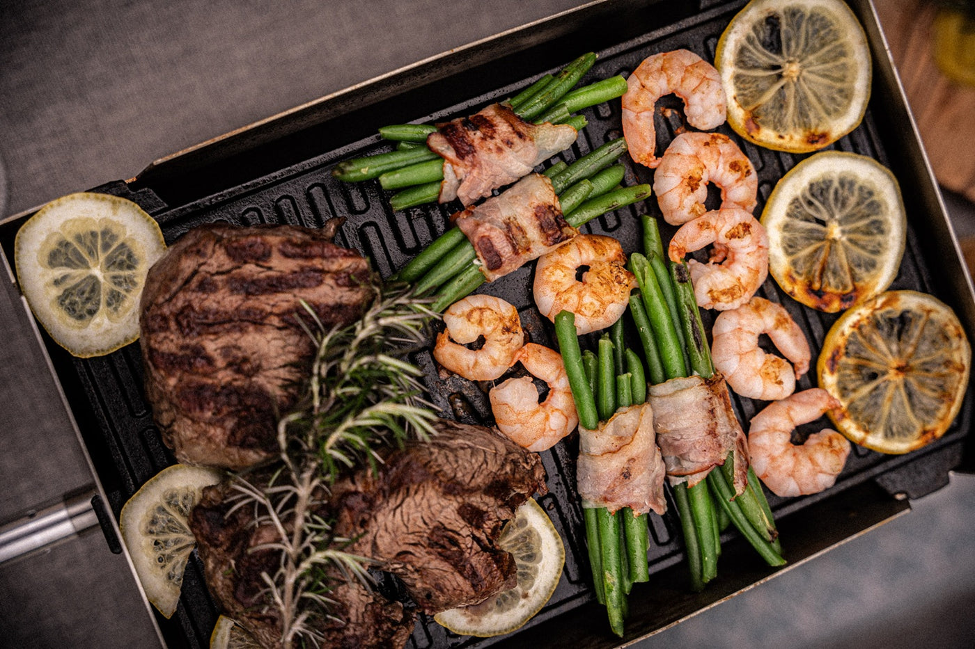 SKOTTI KAST Grillplatte aus Gusseisen